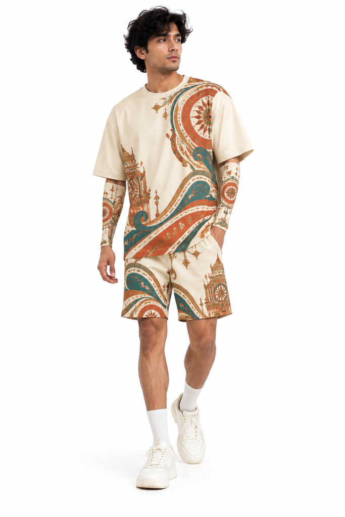 HERITAGE MOTIF CO-ORD SET