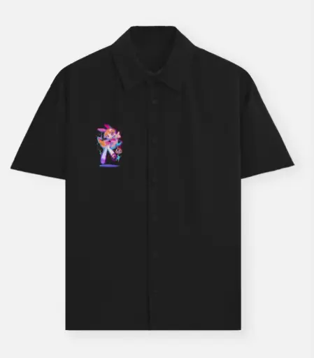 ANIME SPARK GRAPHIC POCKET SHIRT