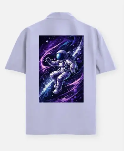 COSMIC DRIFT ASTRONAUT BACK GRAPHIC SHIRT 