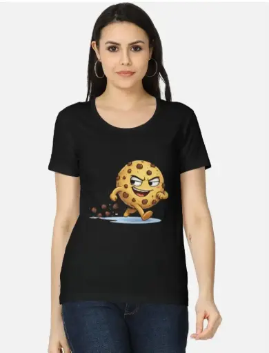MISCHIEVOUS COOKIE CARTOON T-SHIRT 