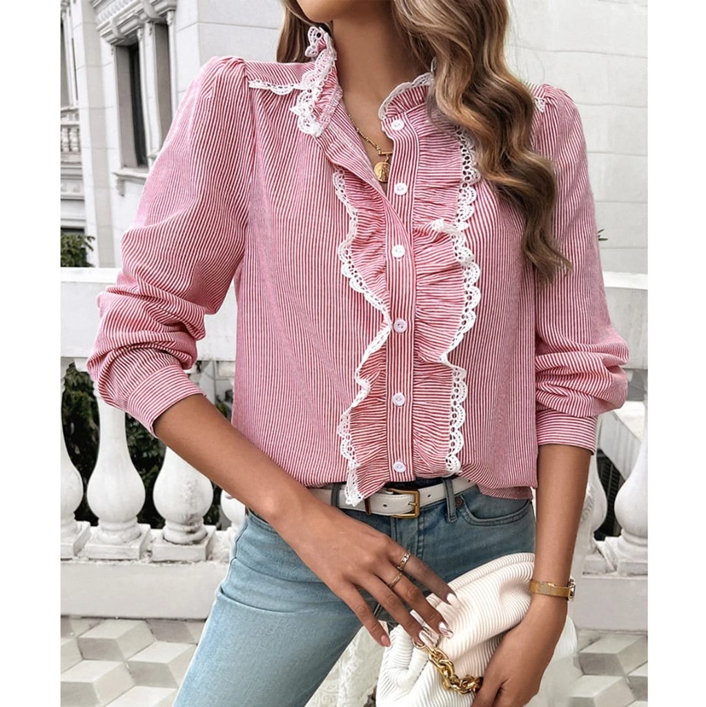 RUFFLE SHIRT