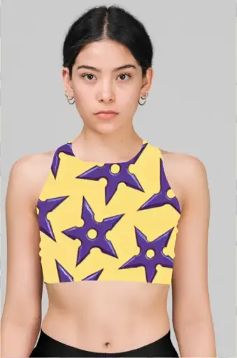 SHURIKEN STAR POWER CROP TOP