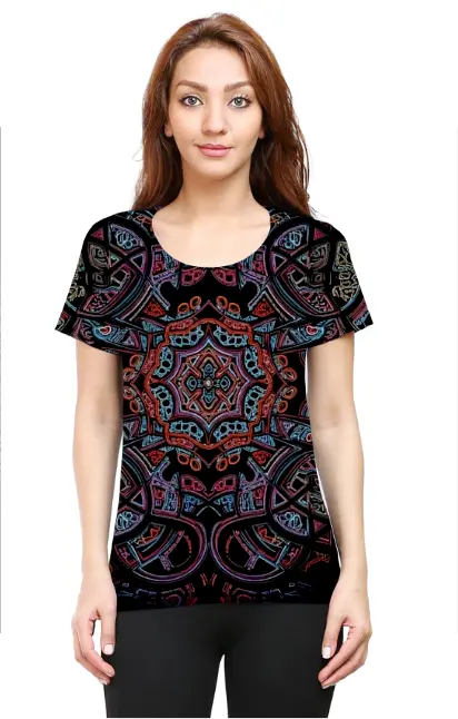 MYSTIC MANDALA VORTEX TEE