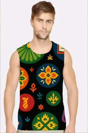 THE ANCIENT ECHOES SLEEVELESS SINGLET