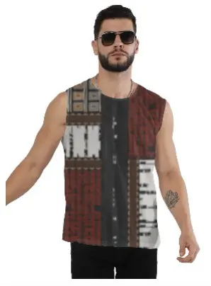 THE RAGA-MALA SLEEVELESS TEE