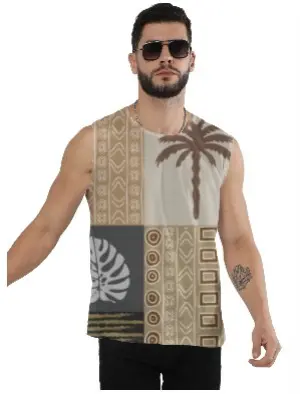 SOLSTICE PATCHWORK SINGLET