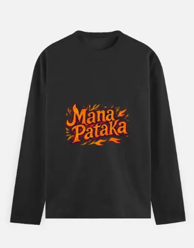 "MANA PATAKA" FIRESTARTER LONG-SLEEVE TEE