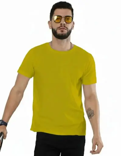 THE GOLDEN HOUR ESSENTIAL CREW NECK T-SHIRT