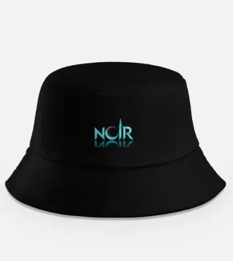THE 'NOIR MIRAGE' BUCKET HAT
