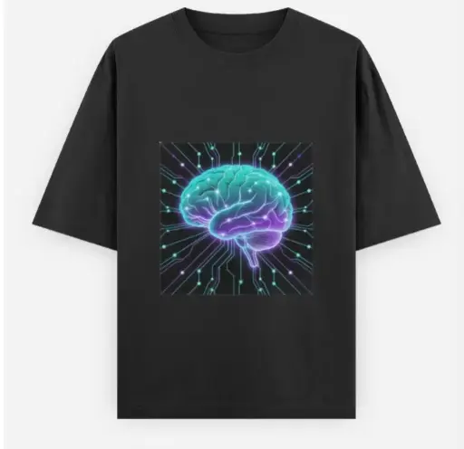 NEURAL SPARK OVERSIZED T-SHIRT 